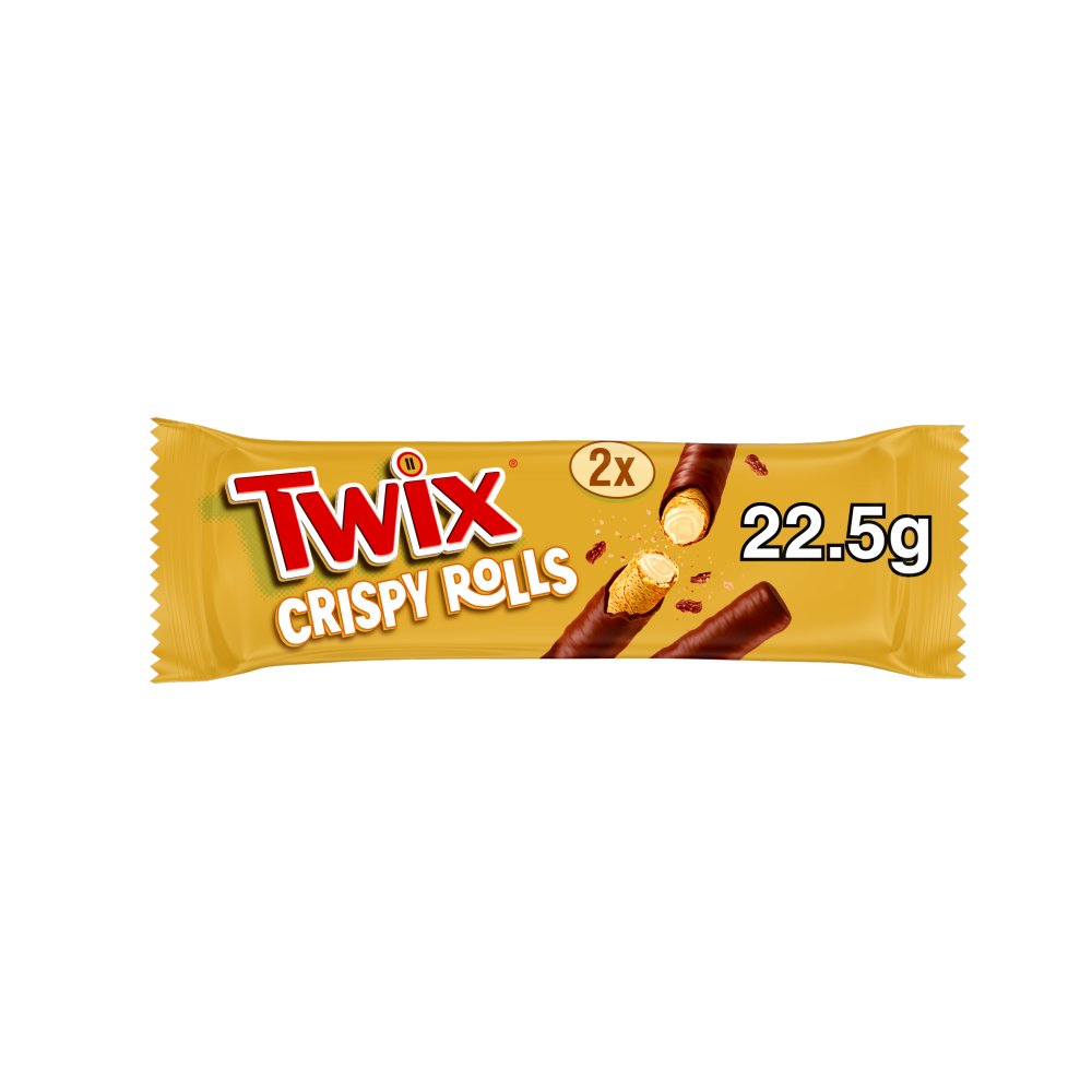 24 X TWIX CRISPY ROLL 22.5G