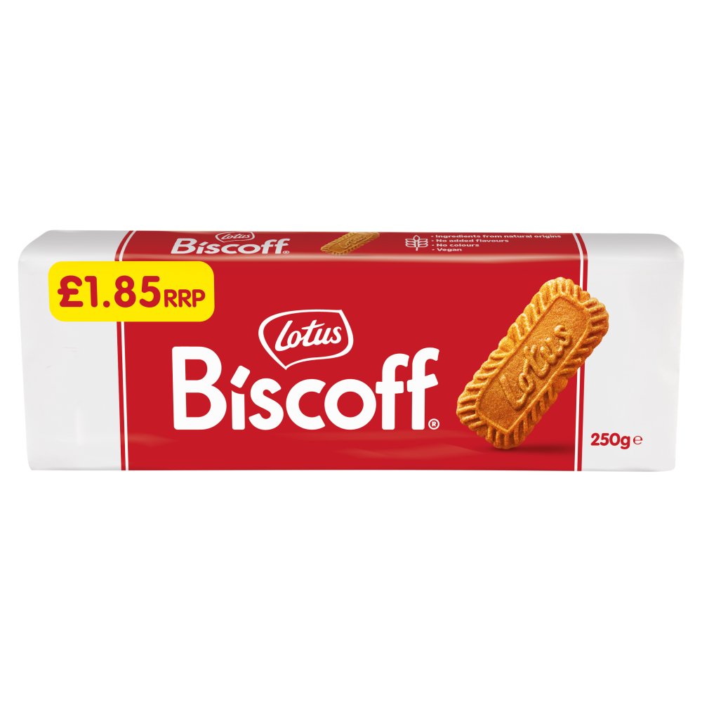 16 X LOTUS BISCOFF BISCUITS 250G