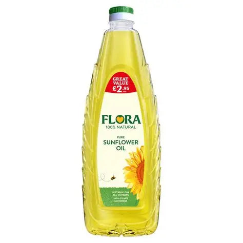 8 X FLORA OIL 1L £2.95PM