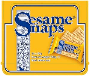 24 X SESAME SNAPS 30G