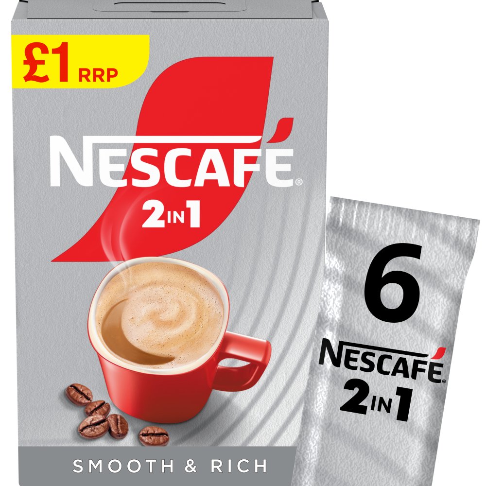 11 X NESCAFE 2IN1 SACHETS 6PK